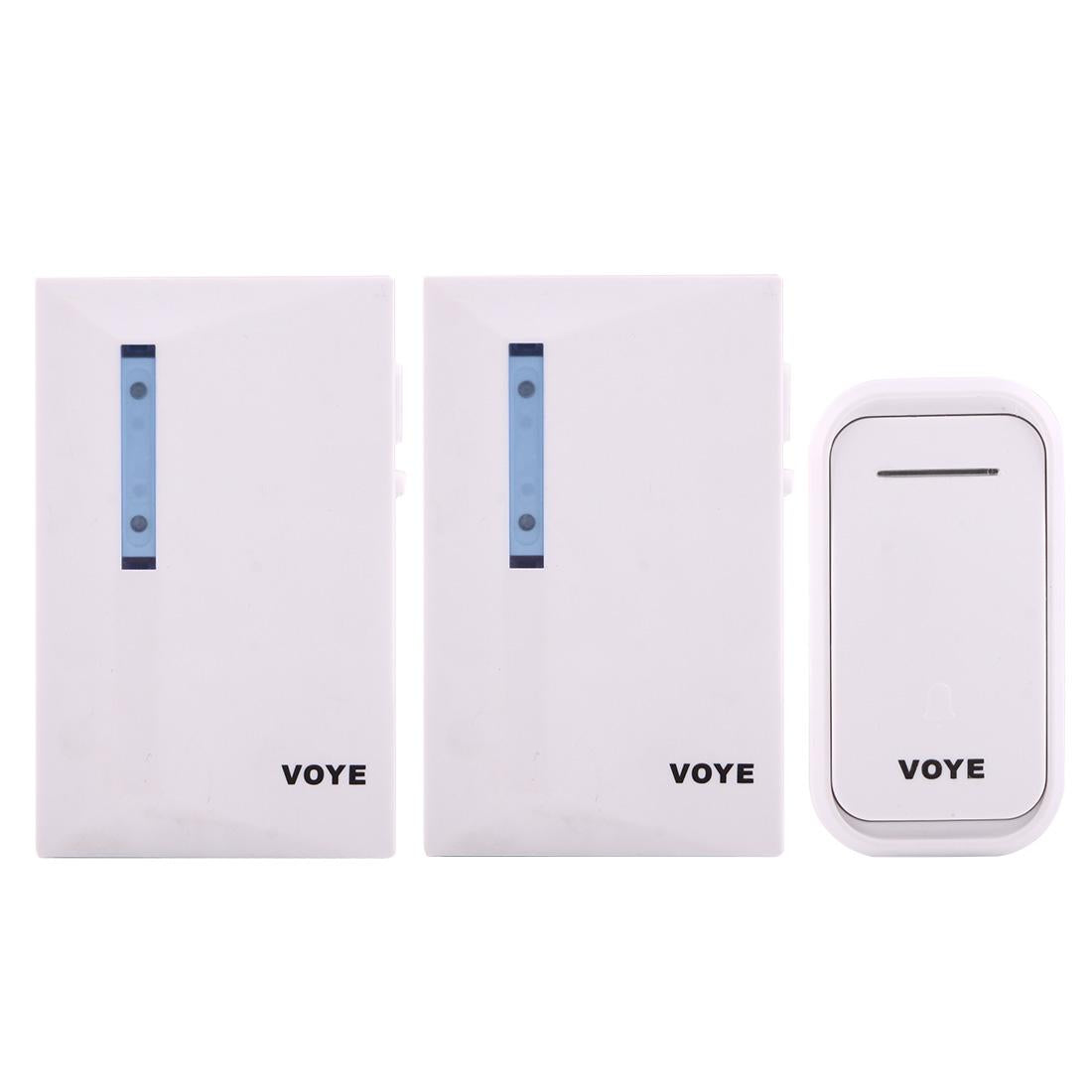 120M Range Smart Wireless Doorbell With Dual Receiver