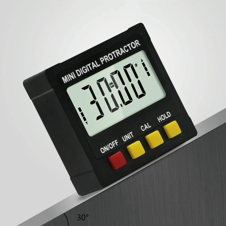 Digital Inclinometer Protractor with Magnetic Angle Ruler