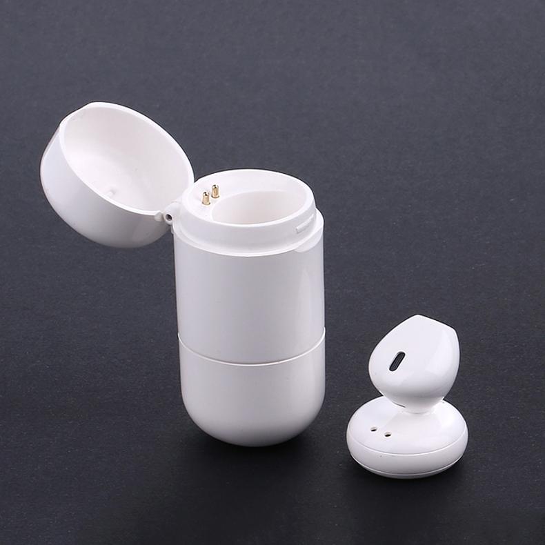 Mini Bluetooth 4.2 In-ear Stereo Earphone with Charging Box - Single Ear