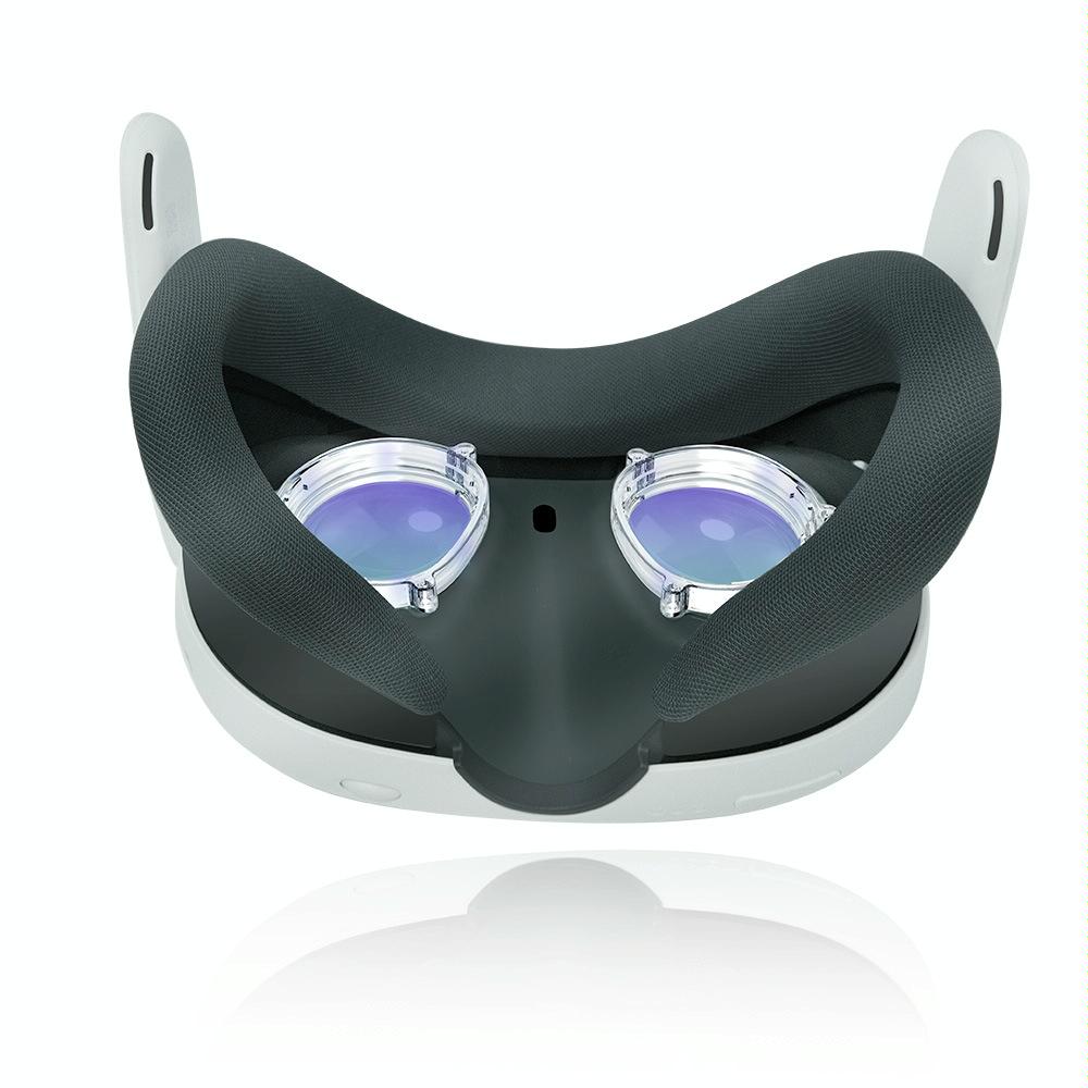 Meta Quest 3 Magnetic Vr Glasses - Anti Blue Light - Anti Blue Light Lens+Frame Transparent
