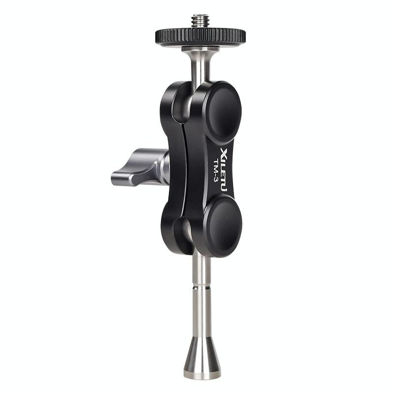 Versatile Dual Ballhead Magic Arm For Camera And Monitor Mounting - Tm-3