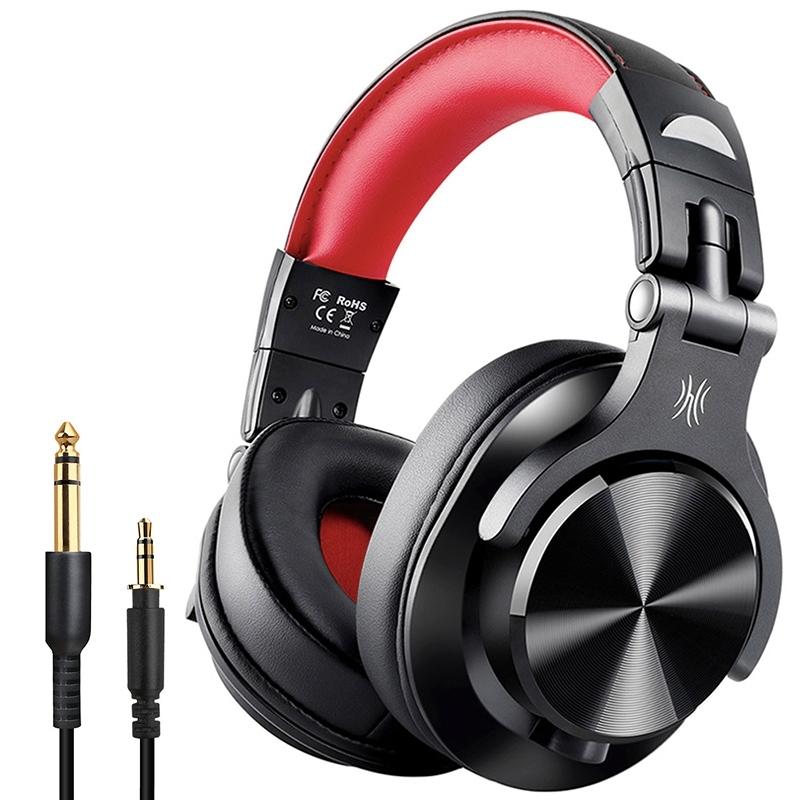 Wireless Bluetooth Headset Black / Red