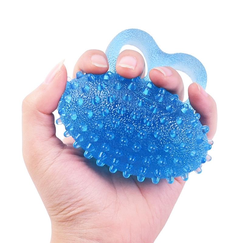 2-Piece Tpr Grip Ball For Stroke Rehabilitation & Massage Fits Two Fingers