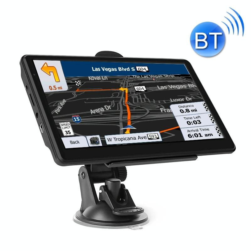 7 Inch Car Gps Navigator 8G + 256M Capacitive Screen Bluetooth Reverse Image - Australia Map