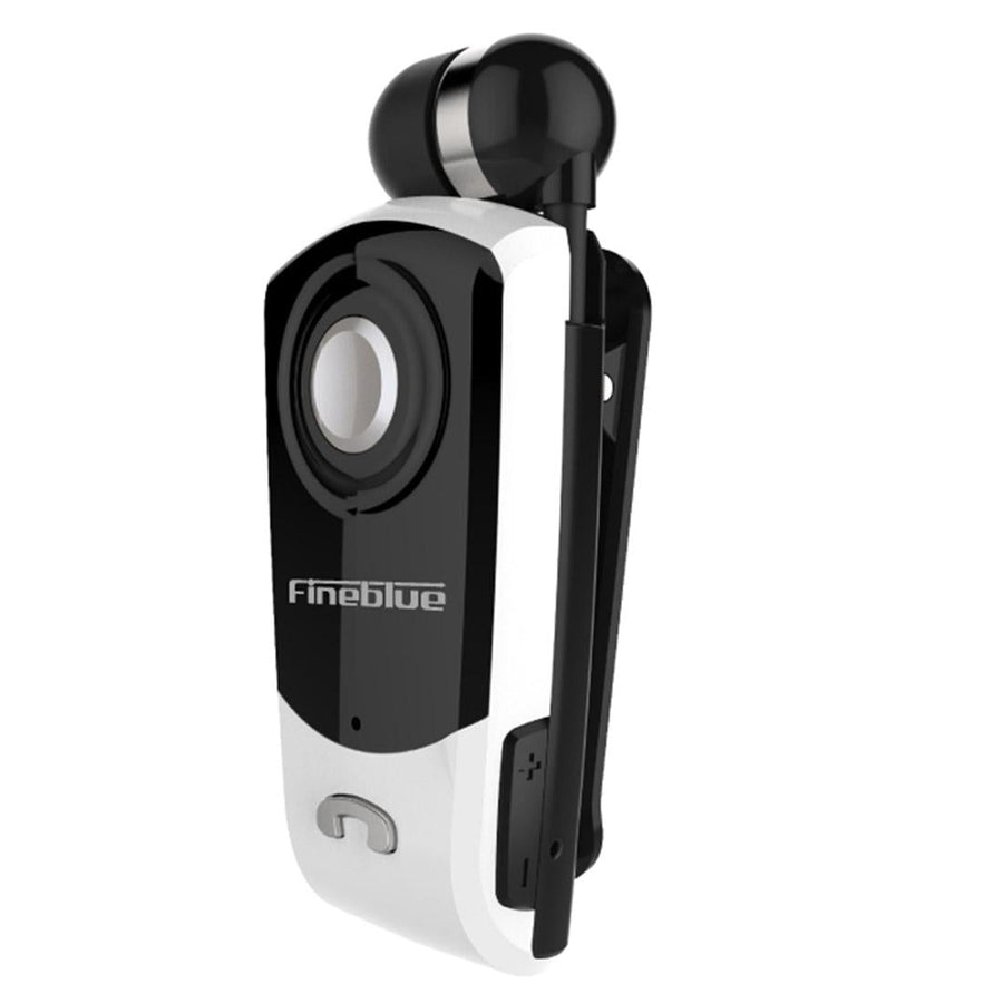 Retractable Bluetooth Headset with Caller Vibration Reminder