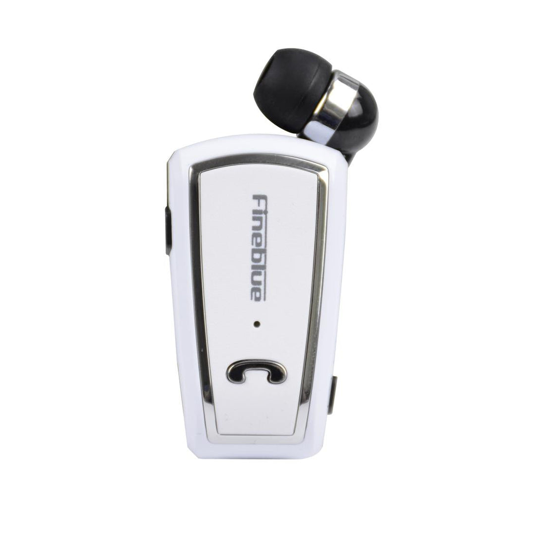 White Wireless Bluetooth Earbuds - Stereo Sound