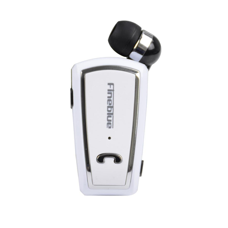 White Wireless Bluetooth Earbuds - Stereo Sound