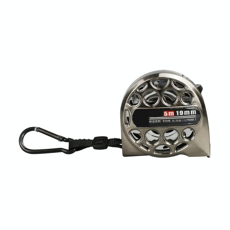 Waterproof Hollow Steel Tape Measure - Rust-proof Metal Ruler - 5M 19Mm