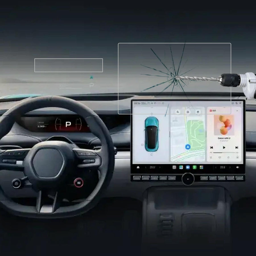 Tempered Glass Film for Car Navigator - Protective - For Xiaomi Su7