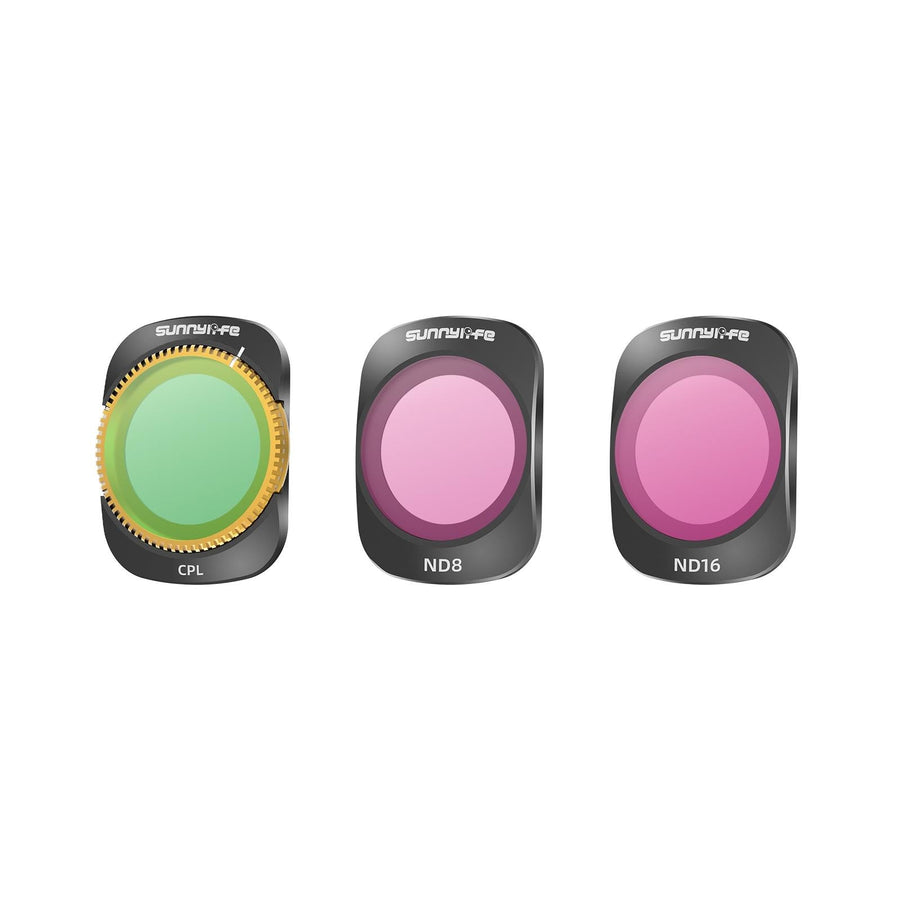 Dji Pocket 3 Camera Lens Filter - 3 In 1 Cpl Nd8/16