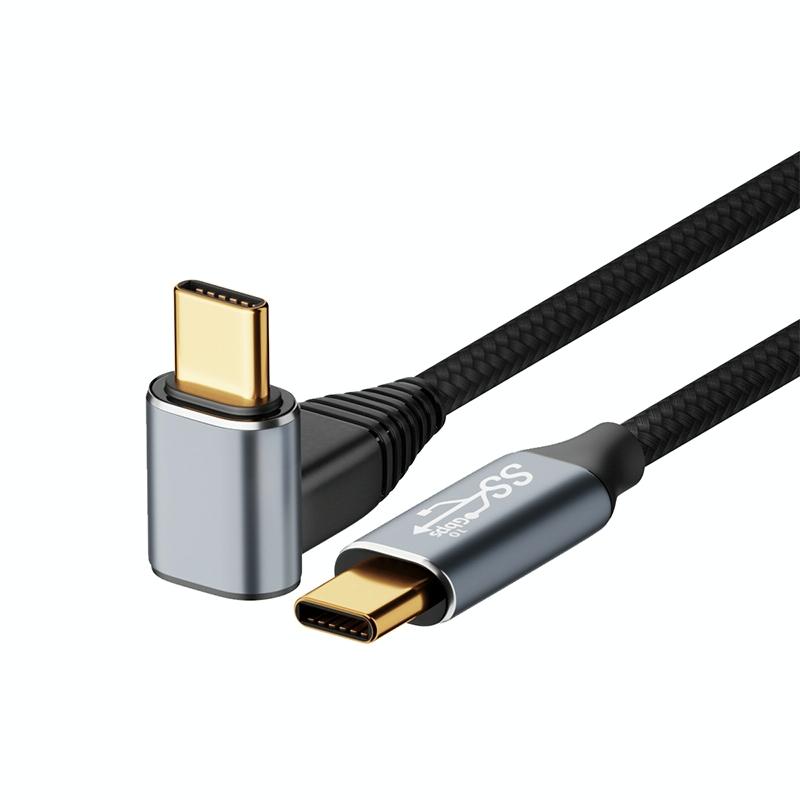 1.5M Usb-C To Usb-C Stereo Curved Data Cable For Steam Deck Gen2 - 100W