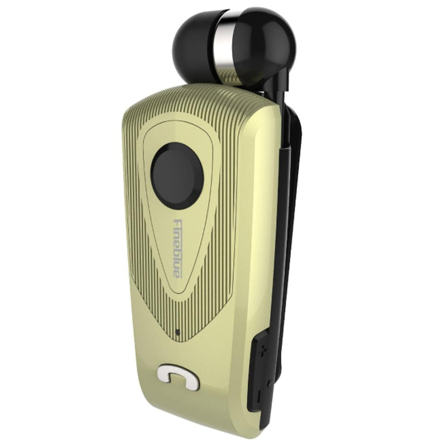 Retractable Bluetooth Headset with Caller Reminder and Anti-theft Vibration