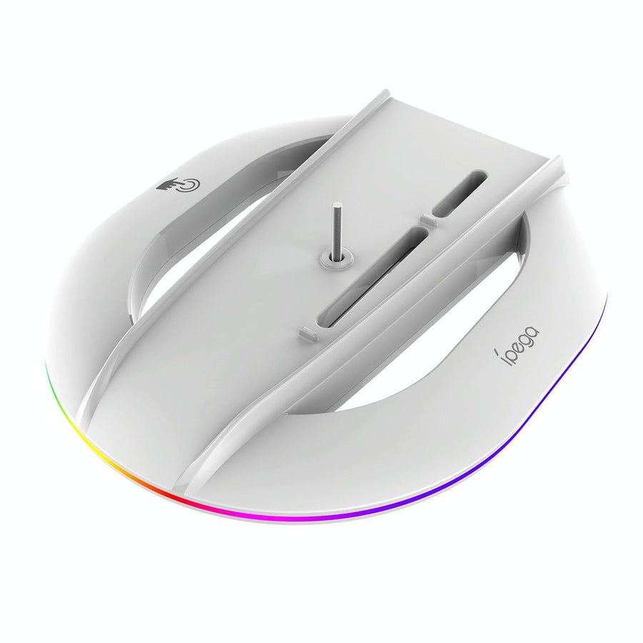 Universal Vertical Cooling Base For Sony Ps5 Slim - Black - Colourful White