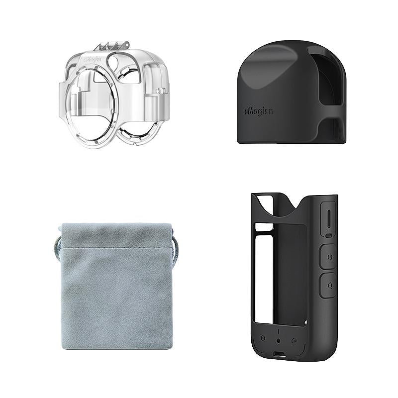 Amagisn Protective Lens Guard for Insta360 X3 Camera - Lens Guard+Case