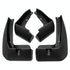 For Honda Fit Jazz Sport 2018-2020 4Pcs / Set Car Auto Soft Plastic Splash Flaps Fender Guard