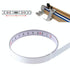 Self-adhesive Steel Ruler with 3m Tape Measure - Sticky Scale