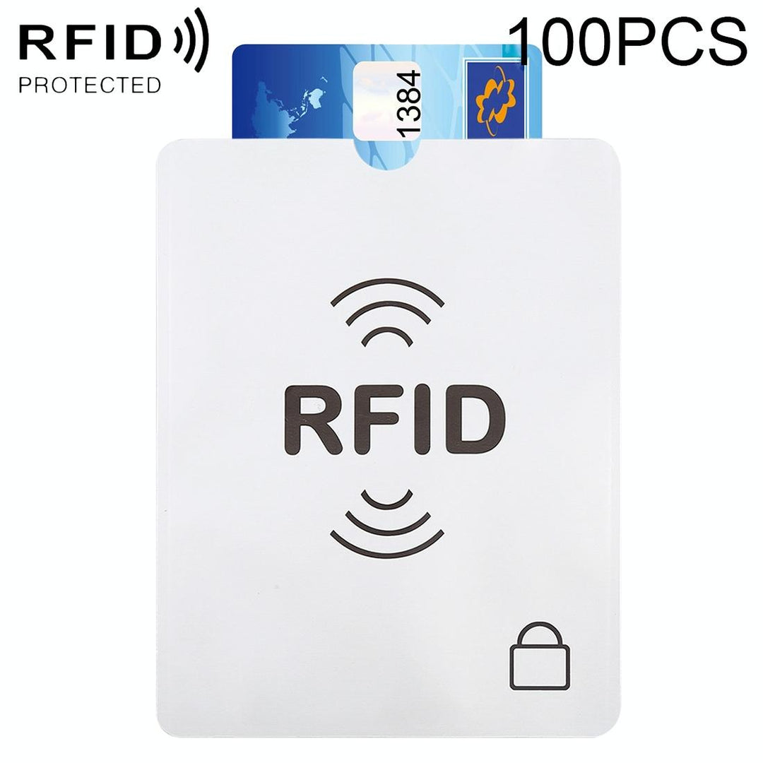 Rfid Blocking Passport Sleeves - 100 Pack 13.5x10.5cm