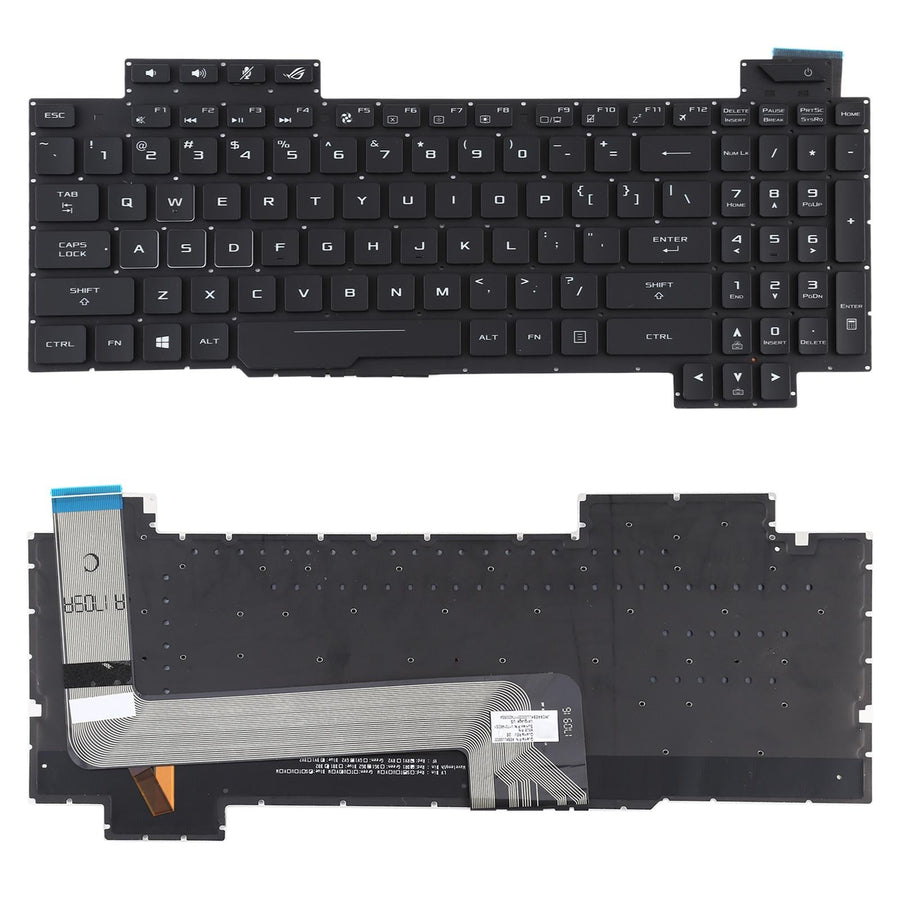 Backlit us Keyboard for Asus Rog Strix Gl503 / 703 Series