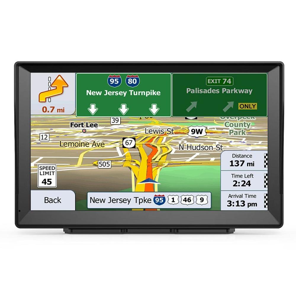 8 Inch Car Gps Navigator - 9 Screen Bluetooth Africa Map - Germany Map