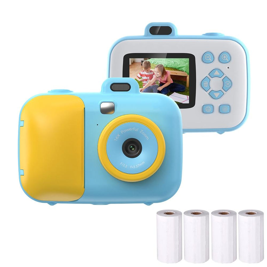 Smart Kids Thermal Camera With Printing Paper - 2.4 - Blue Focus - 503Af Blue Focus