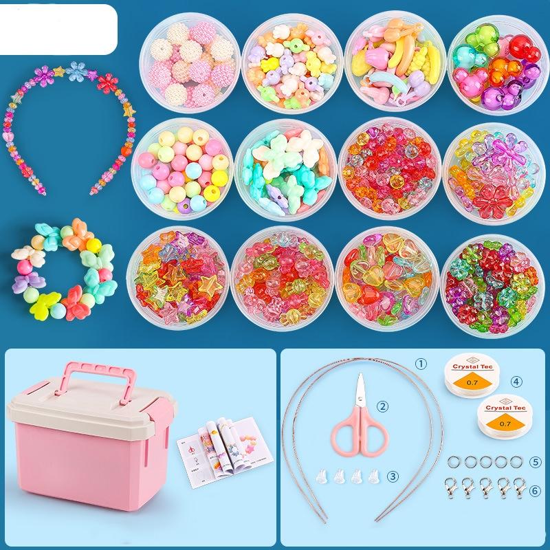 Diy Beaded Jewelry Set For Kids 12 Cups Of Macao Crystal