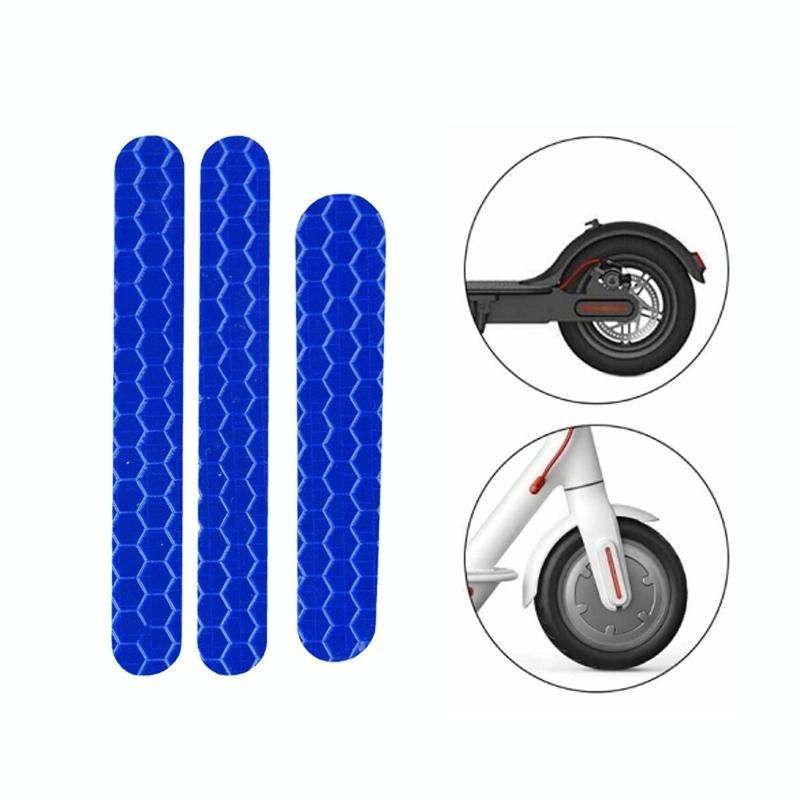 Reflective Stickers for Ninebot Es2 Scooter - Blue
