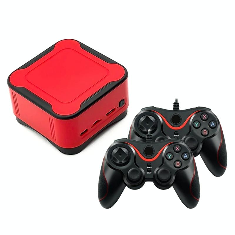 Mini Cube Arcade Console With 64G Tf Card & Controllers - Hd Tv Support
