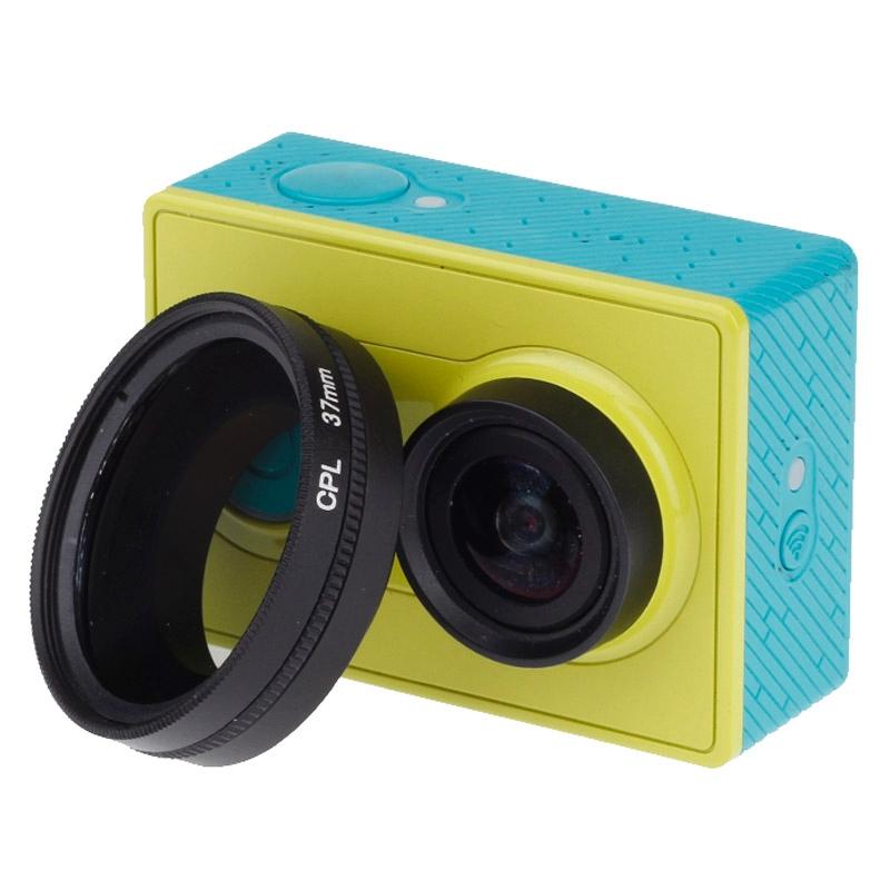 Circular Polarizer Lens Filter with Cap for Xiaomi Xiaoyi 4k / 4k Xiaoyi Lite and Xiaoyi Sport Camera