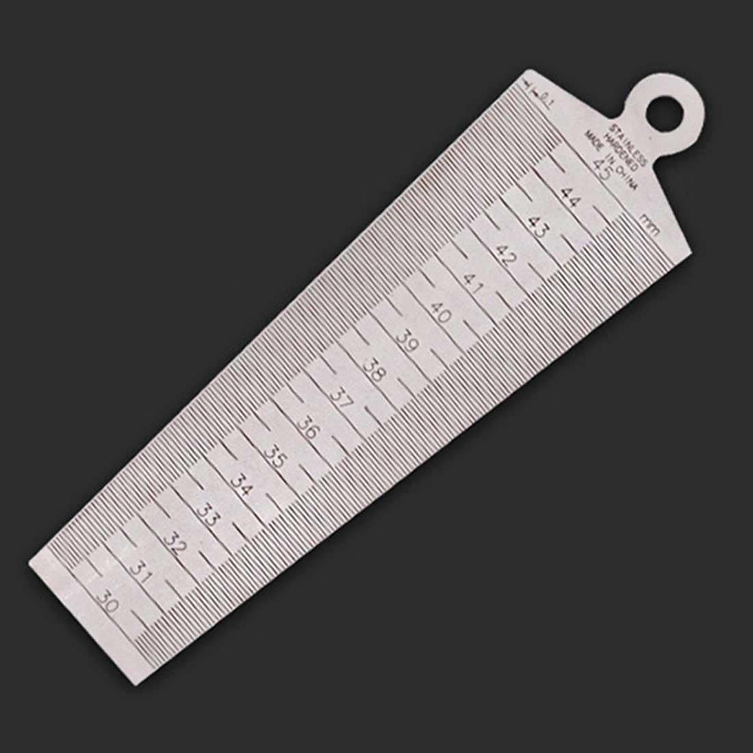 Stainless Steel Taper Gauge for Gap Measurement 30-45mm