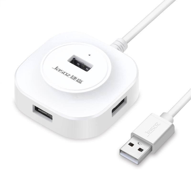 High-Speed 4-Port Usb2.0 Docking Hub White 1.2M