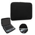 17 Inch Diving Material Laptop Sleeve with Elastic Band - Four Corners