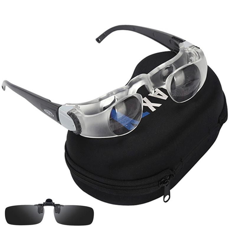 Adjustable Focus Telescope for Fishing - Myopia & Gray Clip