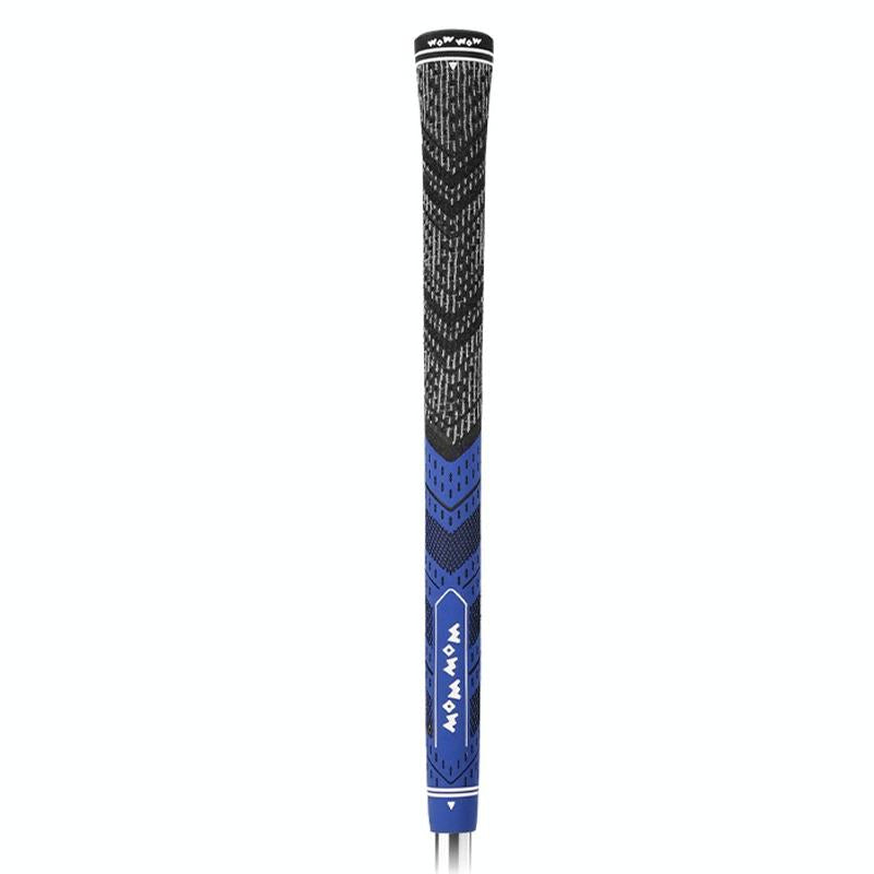 Anti-slip Golf Club Pole Cover - Protective Rubber Grip Gray - Dark Blue Half Cotton Yarn