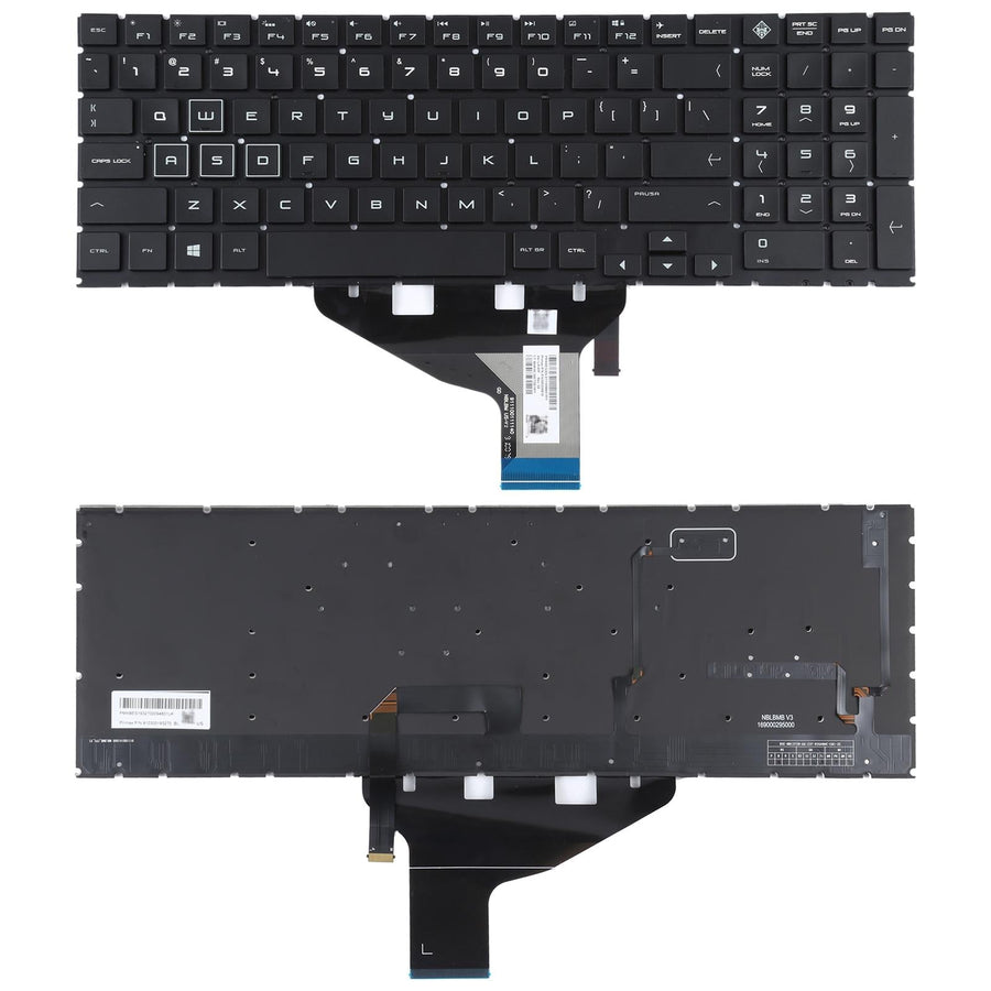 Hp Omen us Keyboard with Rgb Backlight for 15 / 17 Series