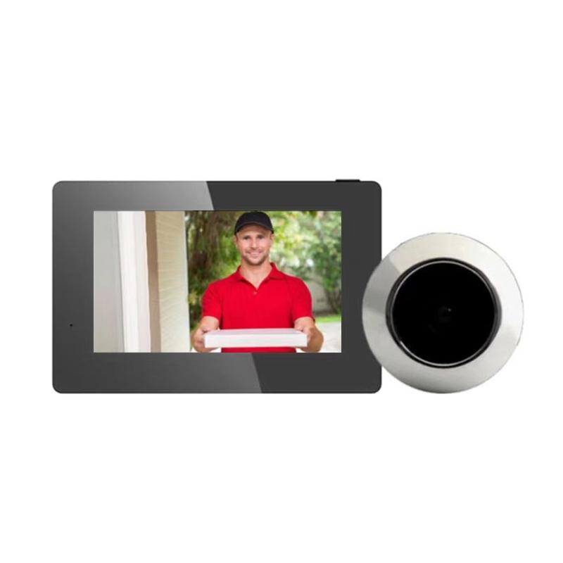 Waterproof 4.3 Digital Door Viewer With Ip55 Screen