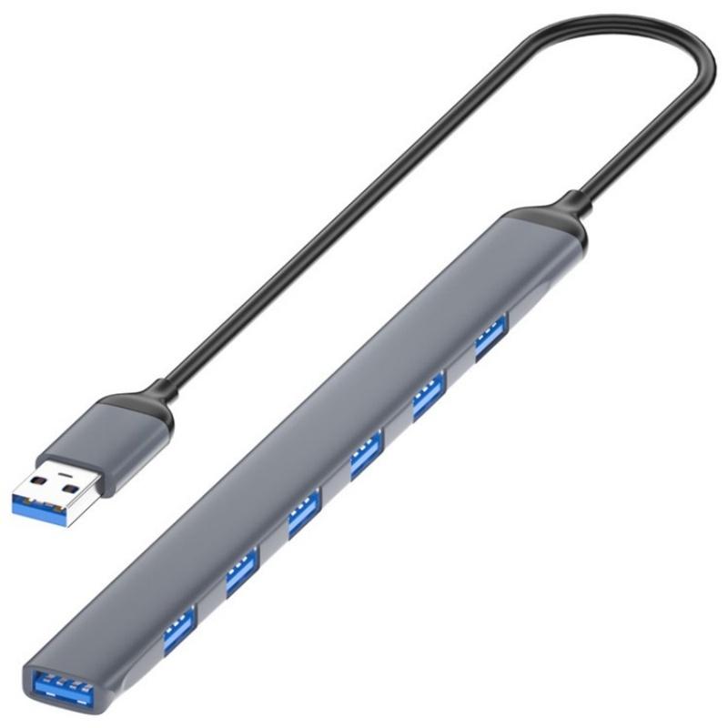 7-Port Usb 3.0 / 2.0 Hub Expansion Dock Station