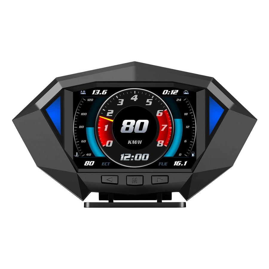 Smart Car Obd2 Gps Hud Speedometer 3.5 Inch Display
