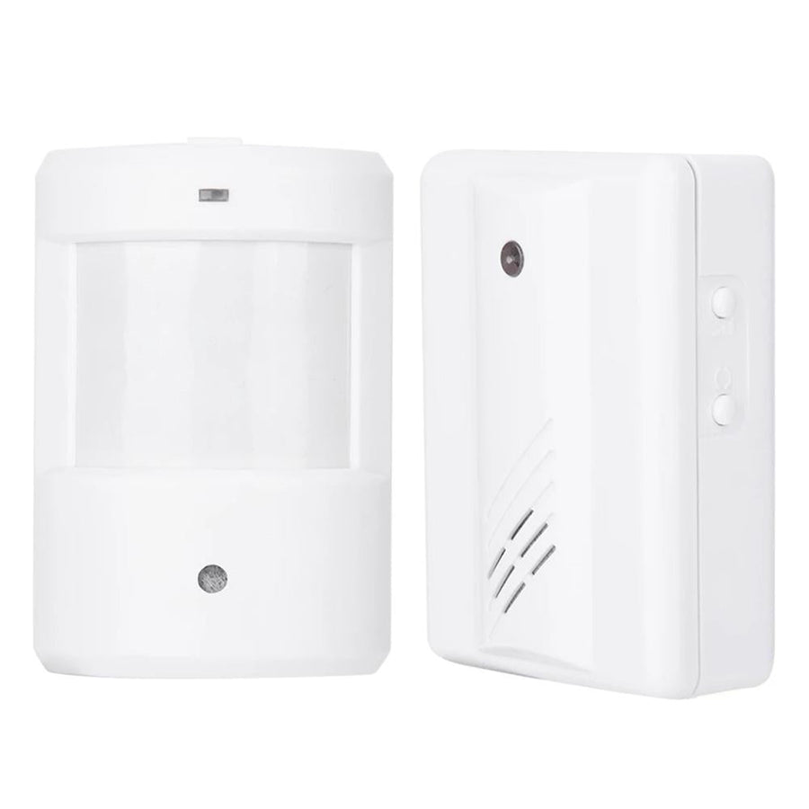 Wireless Doorbell With Electro Guard Ir Detection - White