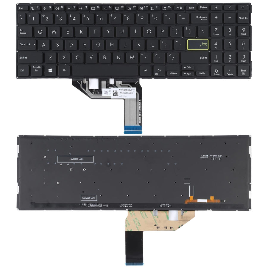 Us Version Backlit Keyboard for Asus Vivobook S15 X513