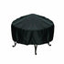 Rainproof Round Table Cover for Outdoor Garden Grill - 77x58cm