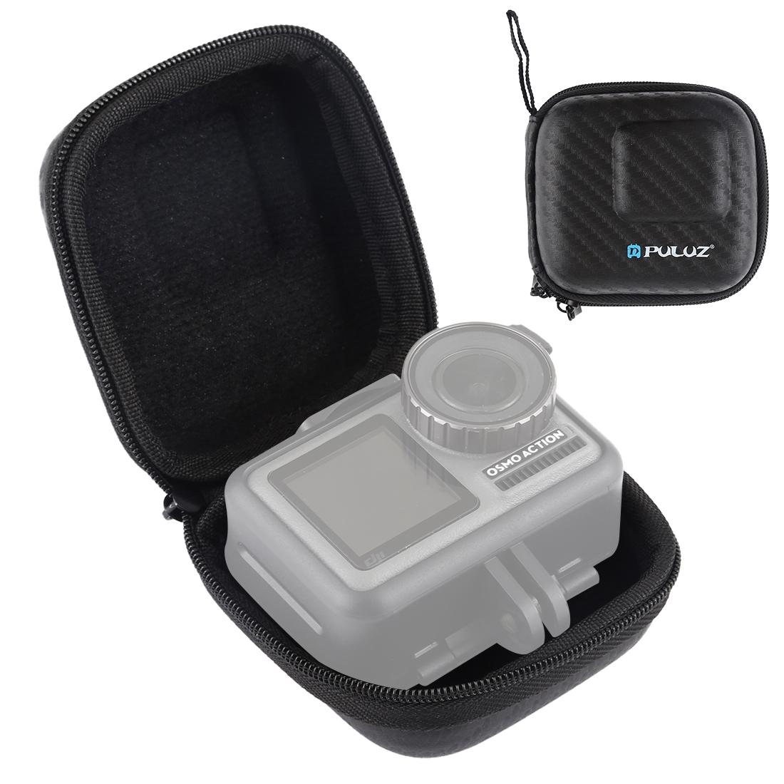 Compact Carbon Fiber Camera Storage Bag for Dji Action Gopro Mijia and More