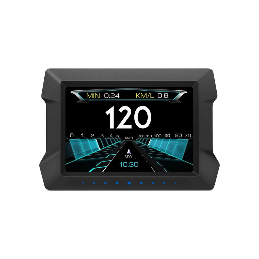 3.5 Inch Car Hud Gps Obd2 Dual System Projector