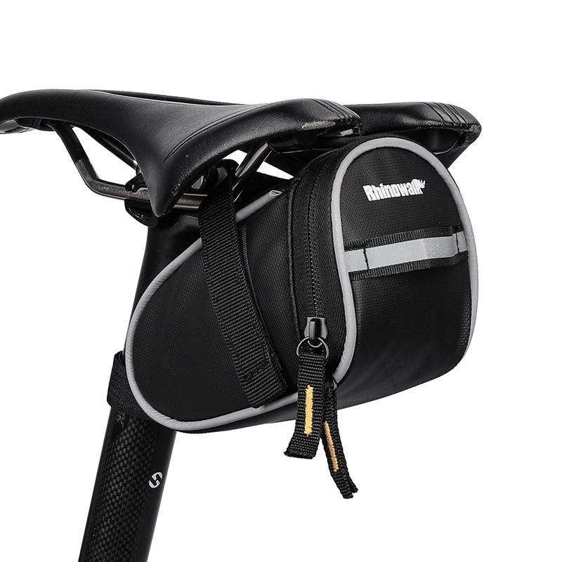 Compact Bike Saddle Bag For Tools & Storage