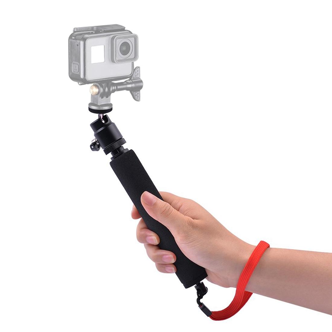 360 Degree Selfie Stick for Gopro Cellphone & Compact Cameras - 210mm to 525mm Length