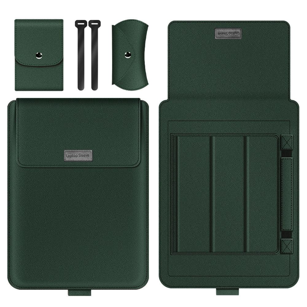 11 / 12 Inch 4-in-1 Computer Bracket Liner and Storage Bag - Green