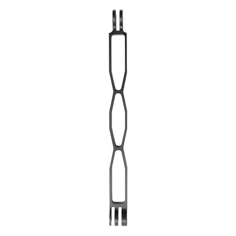 Aluminum Extension Arm with Hollow Grip - 20cm - Black