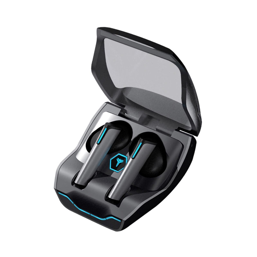 Wireless Bluetooth 5.0 Earphone with Dual Modes for Gaming and Music - Black