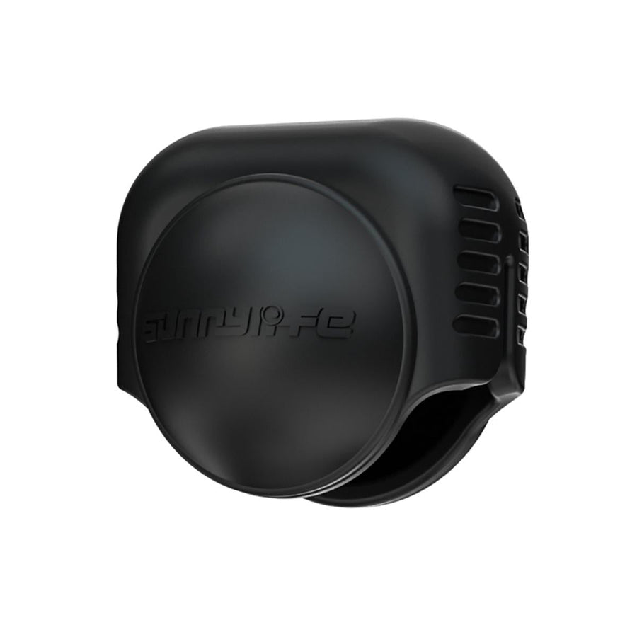 Silicone Shockproof Case and Lens Cover for Insta360 X4 by Sunnylife - Black - Lens Cover