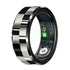 Smart Ring With Health Monitoring Gesture Control And Somatosensory Games - Size 8 - Black