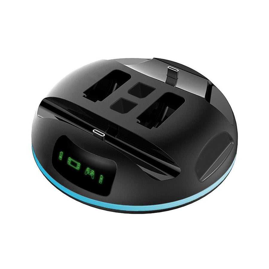 Switch Lite Handle Charger with Colourful Lights